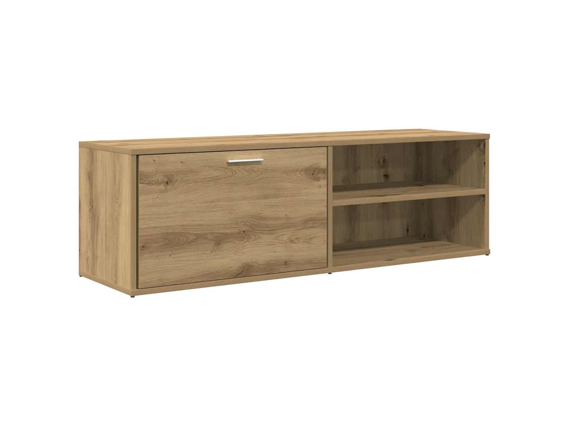 Tv Cabinet, Tv Cabinets Vidaxl Marrom Madeira Processada (n/a)