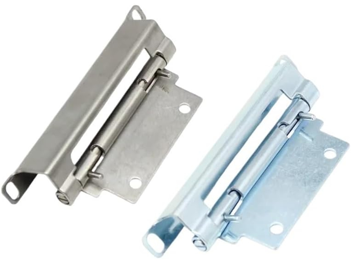 Dobradiças Ocultas Em Aço Inoxidável 304e Ferro Para Abertura E Fechamento De Portas Armários Elétricos 304-20, 5mm 5 Peças