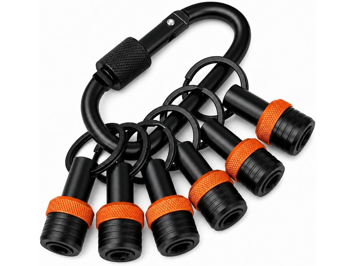 Gancho De Chaveiro Com Extensão Rápida Em Aço, 3, 5cm 1, 4 Polegadas