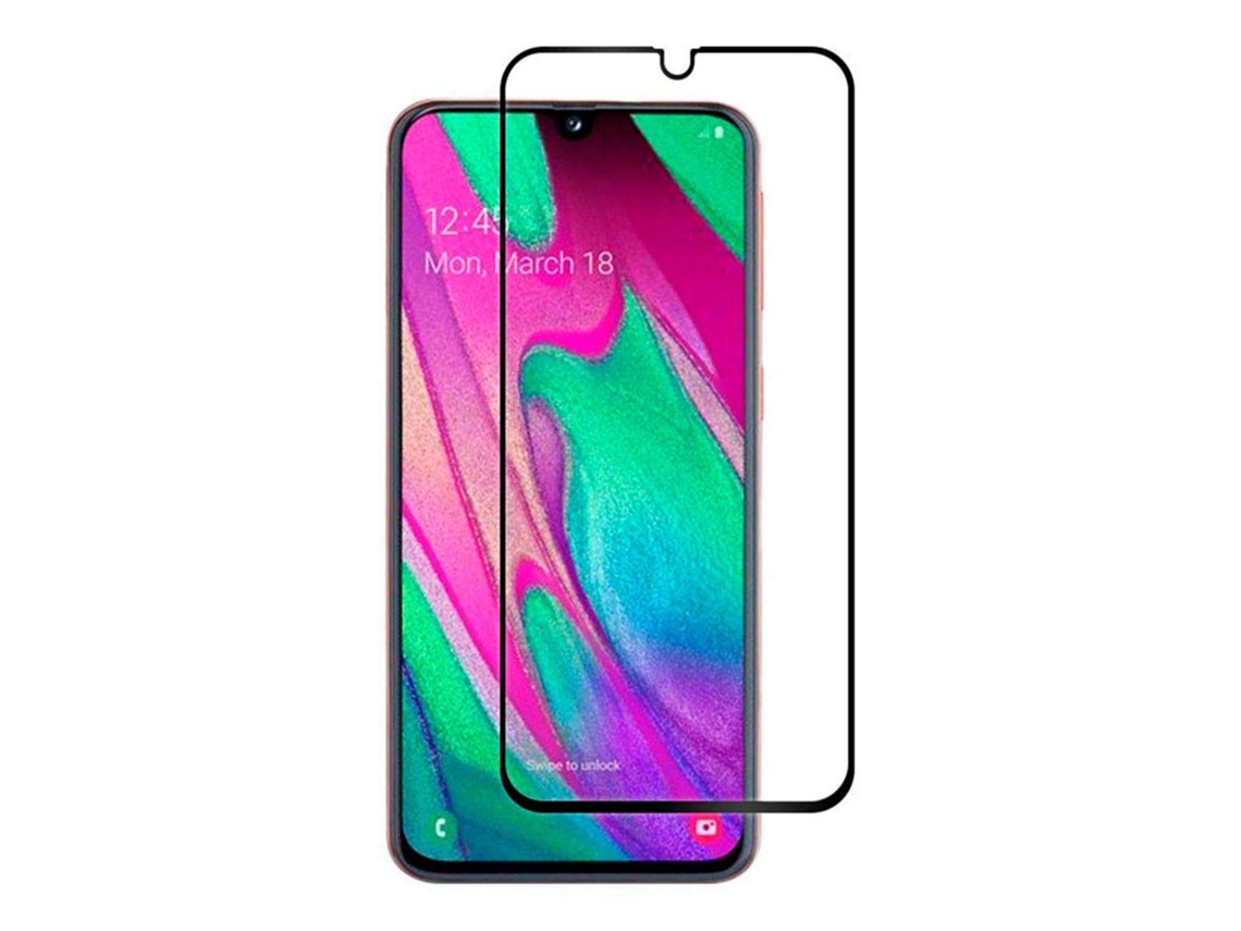 Película De Vidro Temperado Completa Preta Para Samsung Galaxy A40