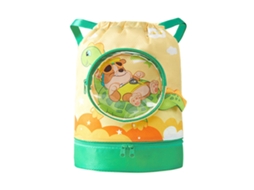 Mochila Infantil de Natação Cartoon Amarela 9002
