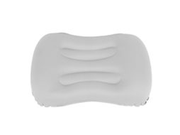 Travesseiro inflável TPU, ergonômico, portátil, para camping, viagem, cinza claro S/MARCA