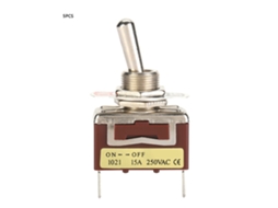 5pcs Interruptor Toggle Mini 1021 2 Pinos | S/MARCA