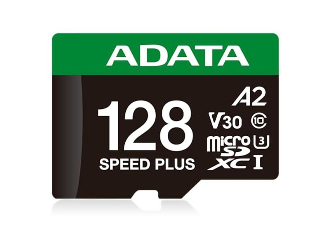 Cartão De Memória Adata Speed Plus 128 Go Uhs I U3 Classe 10 Preto E Verde
