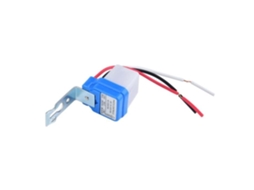 HURRISE Interruptor de Controle de Luz Automático Liga / Desliga Sensor de Luz Ac 220V 10A