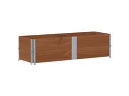 Garden Planter, Garden Planters Vidaxl Marrom Madeira De Pinho (150 X 50 X 41 Cm)