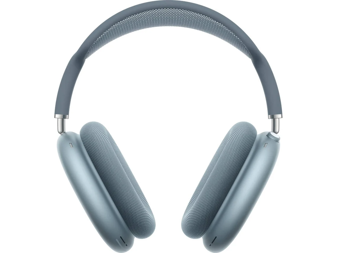 Auscultadores Bluetooth APPLE AirPods Max (Over Ear - Microfone - Noise Cancelling - Azul)