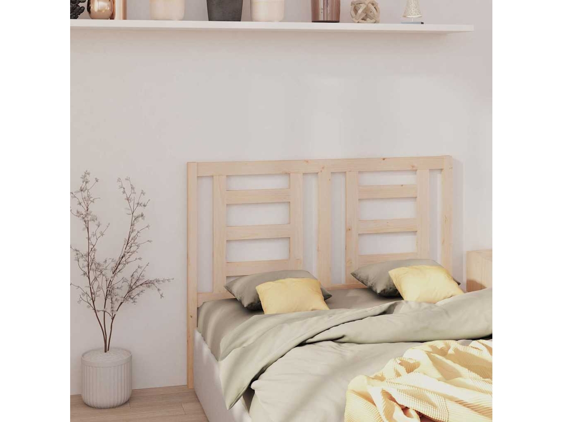 Vidaxl Cabeceira De Cama 156x4x100 Cm Pinho Maciço
