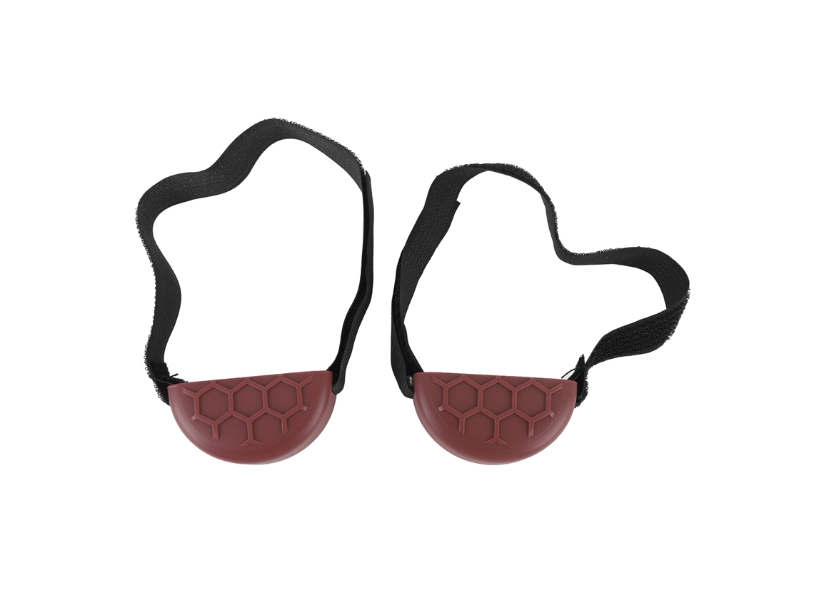 2pcs Capa Protetora Ponta Sapato Infantil Resistente Desgaste Antiderrapante Para Sapatos Esportivos Café