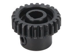 Engrenagem Pinhao D bore 6mm 24 Dentes Mod 0.8 Aço Fundido Peças de Robô Industrial Substituição