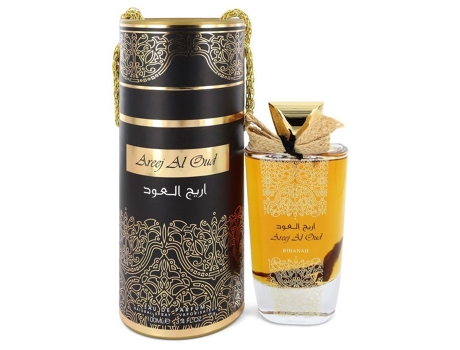 Eau De Parfum Areej Al Oud by Rihanah Spray (Unisex) 3.4 oz (100 ml)