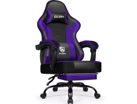 Cadeira Gaming DACCORMAX Ergonômica (Roxo)