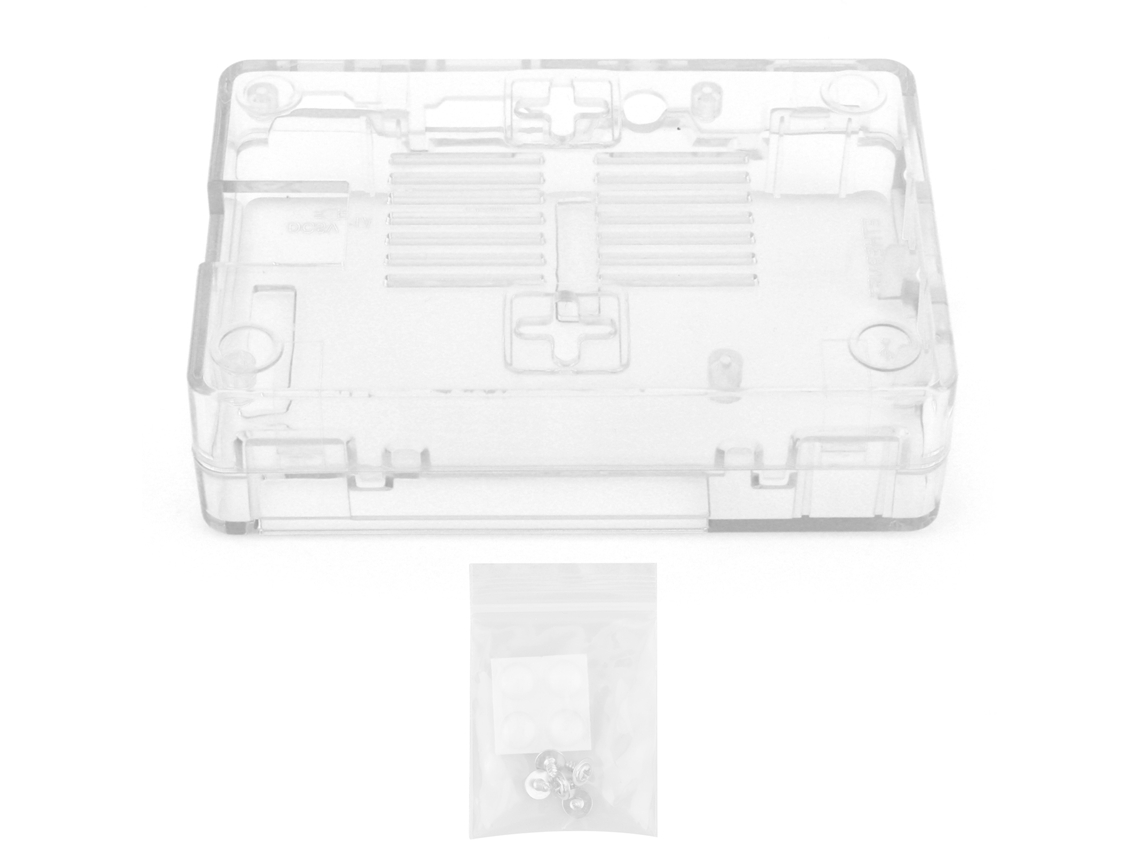Capa Protetora Transparente de Abs para Raspberry Pi 3b/3b+