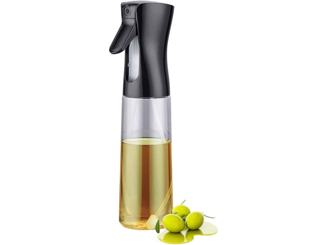 Frasco Spray Recarregável Para Óleo E Azeite, 300 Ml, Para Fritadeira A Ar, Para Aplicação Controlada De Temperos Na Cozinha