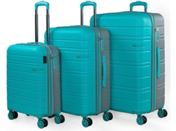 Conjunto de Malas de Viagem JASLEN 171200 Azul (140 L)