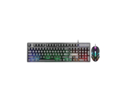 Teclado Gamer ZSANFS Fio Iluminação 104 Teclas Preto | ZSANFS