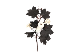 Folha de Carvalho Maple Leaf Branca com Abóbora 30cm LAXISCREED
