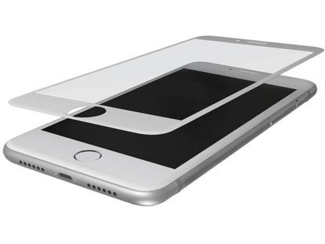 Película 3MK Compatível iPhone 7 Max (HardGlass - Branco)
