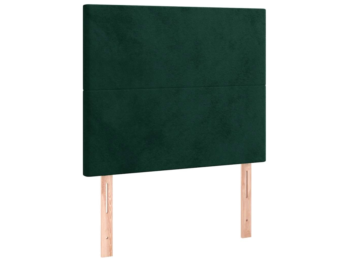 Cabeceira Verde Escuro 90x5x118/128 Cm Veludo MAISON EXCLUSIVE