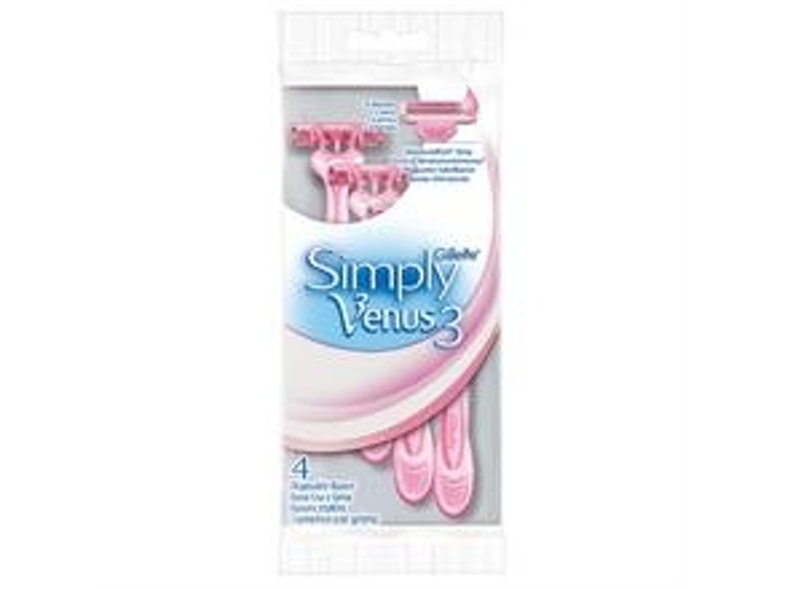 GILLETTE Simply Venus 3 Of 3 Swift Razor 6.0Ks