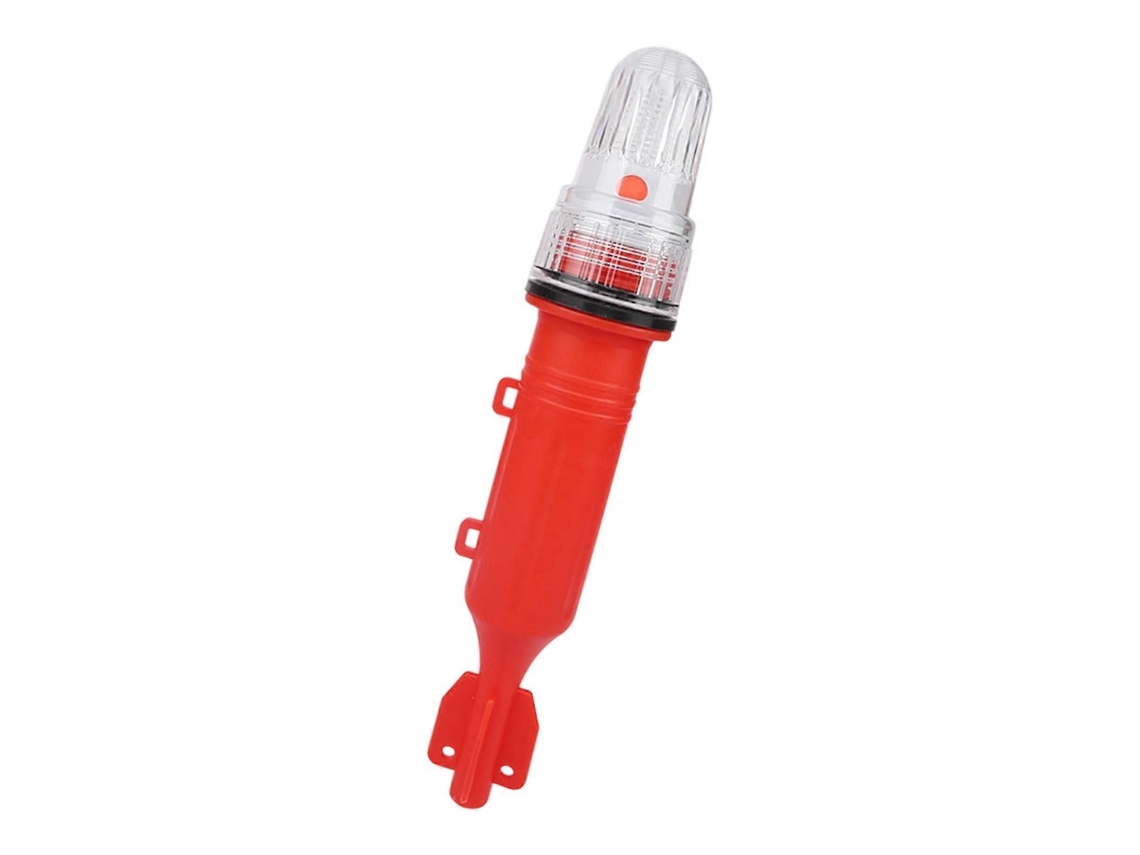 Dispositivo de Sinalização Luminosa Posicionamento, Lâmpada Marítima, Luz Aviso para Rede P Esca, Pesca Vermelha. GOKOCO