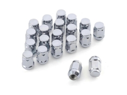 Parafusos De Roda M12x1.5 Aço Cromado Para Focus Escape Anti-embreagem E Anti-corrosão Instalação Fácil Prata