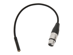 Cable adaptador estéreo balanceado de 3,5 mm hembra a Xlr hembra para micrófono y audio | S/MARCA