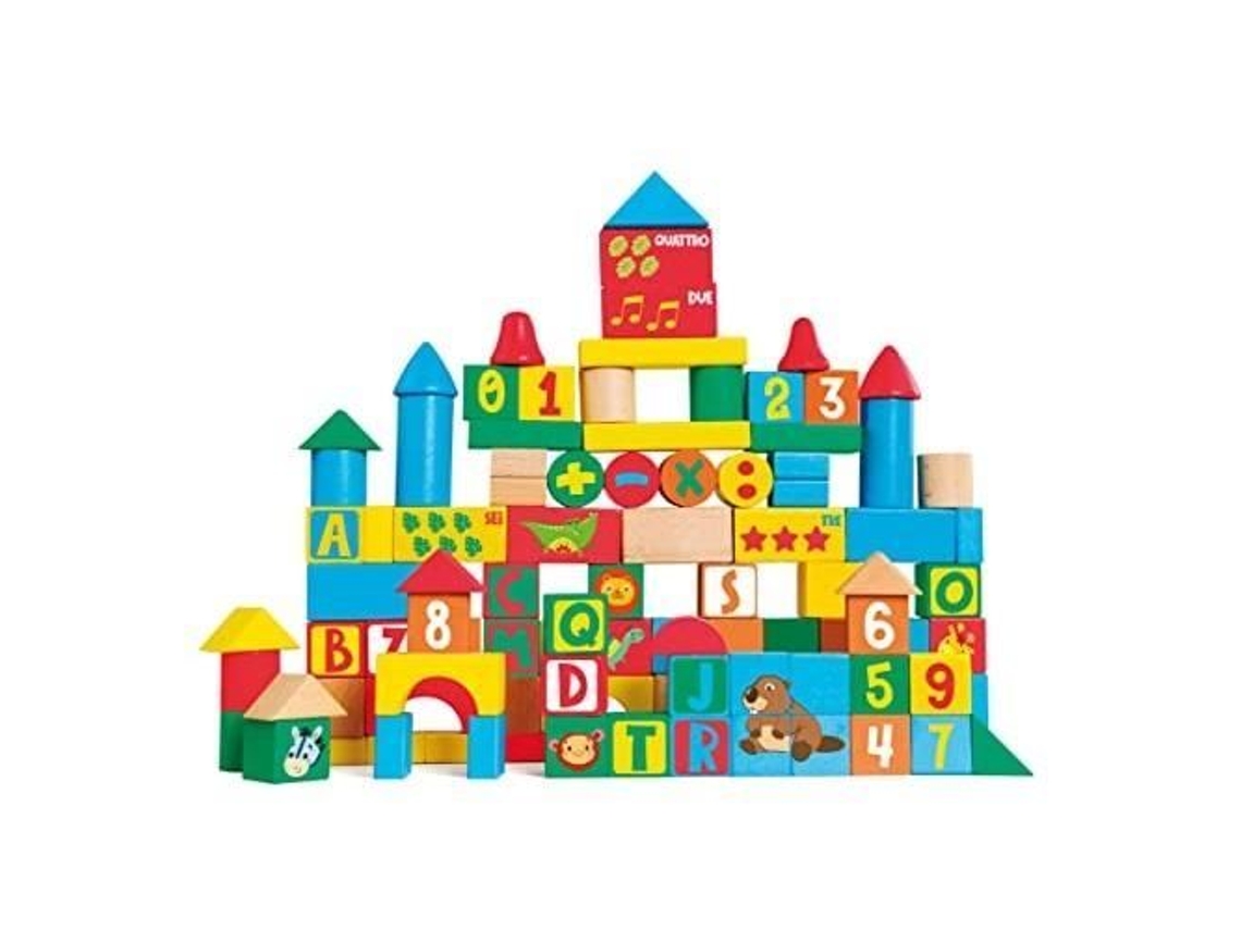TRUDI- BLOCOS DE CONSTRUÇÃO (100 PCS), 88059
