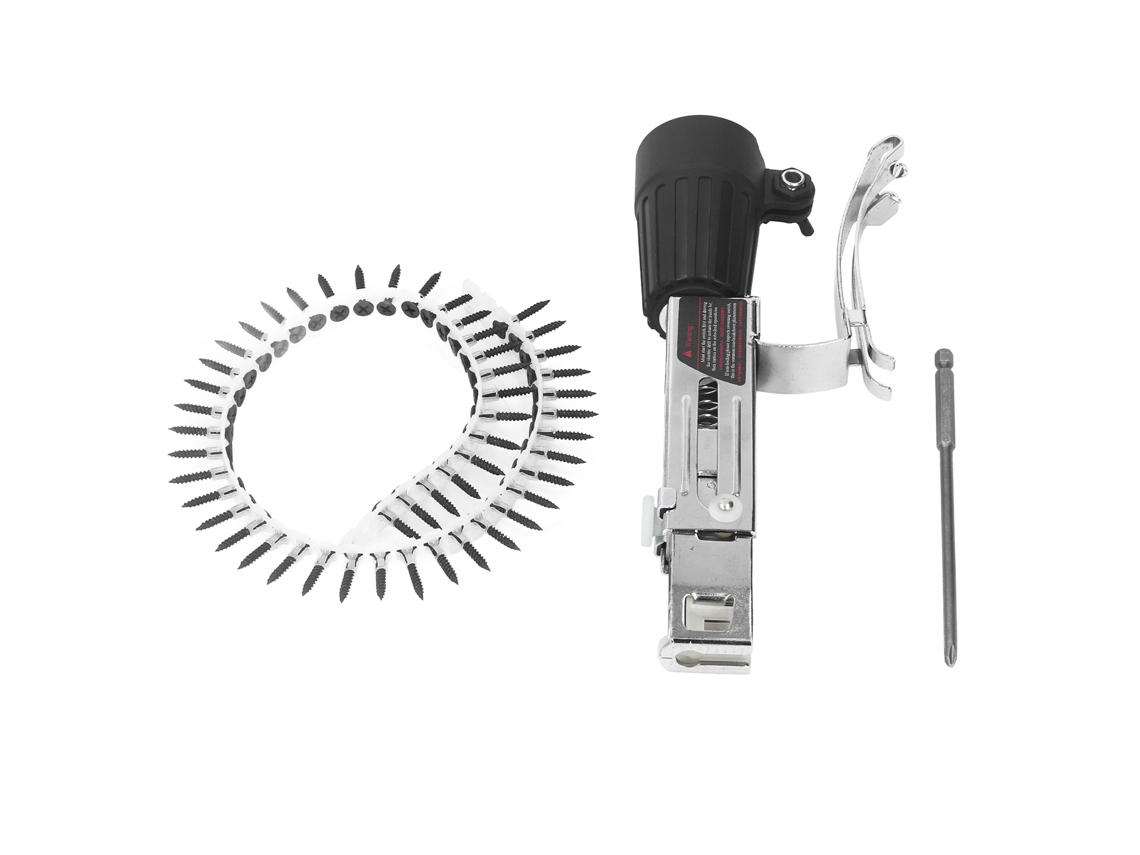 Laxiscreed Adaptador Para Pistola De Pregos Em Corrente Em Alumínio Resistente À Corrosão