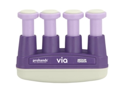 Exercitador De Mãos E Dedos Com Sistema De Pistão, Isolamento E Exercício 6lbs/roxo