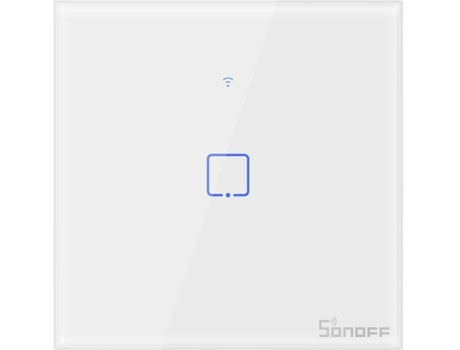Interruptor touch Wifi  T0 Eu Tx (1-gang)