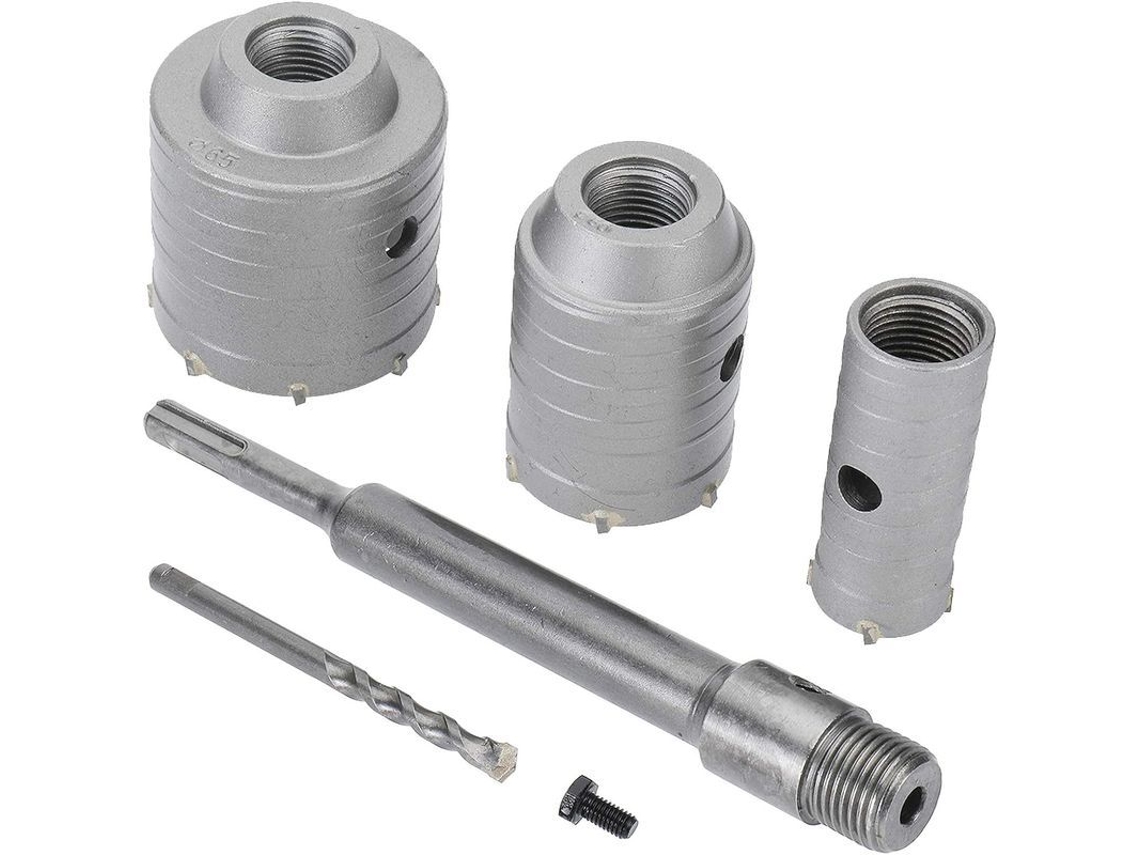 Brocas de Serra de Buracos SDS Plus para Concreto, Cimento, Pedra, Parede 65mm, 50mm, 30mm S/MARCA