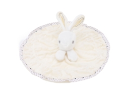 Mali toalha Aconchego Macia com Padrão Coelho Brinquedo Pelúcia para Bebê