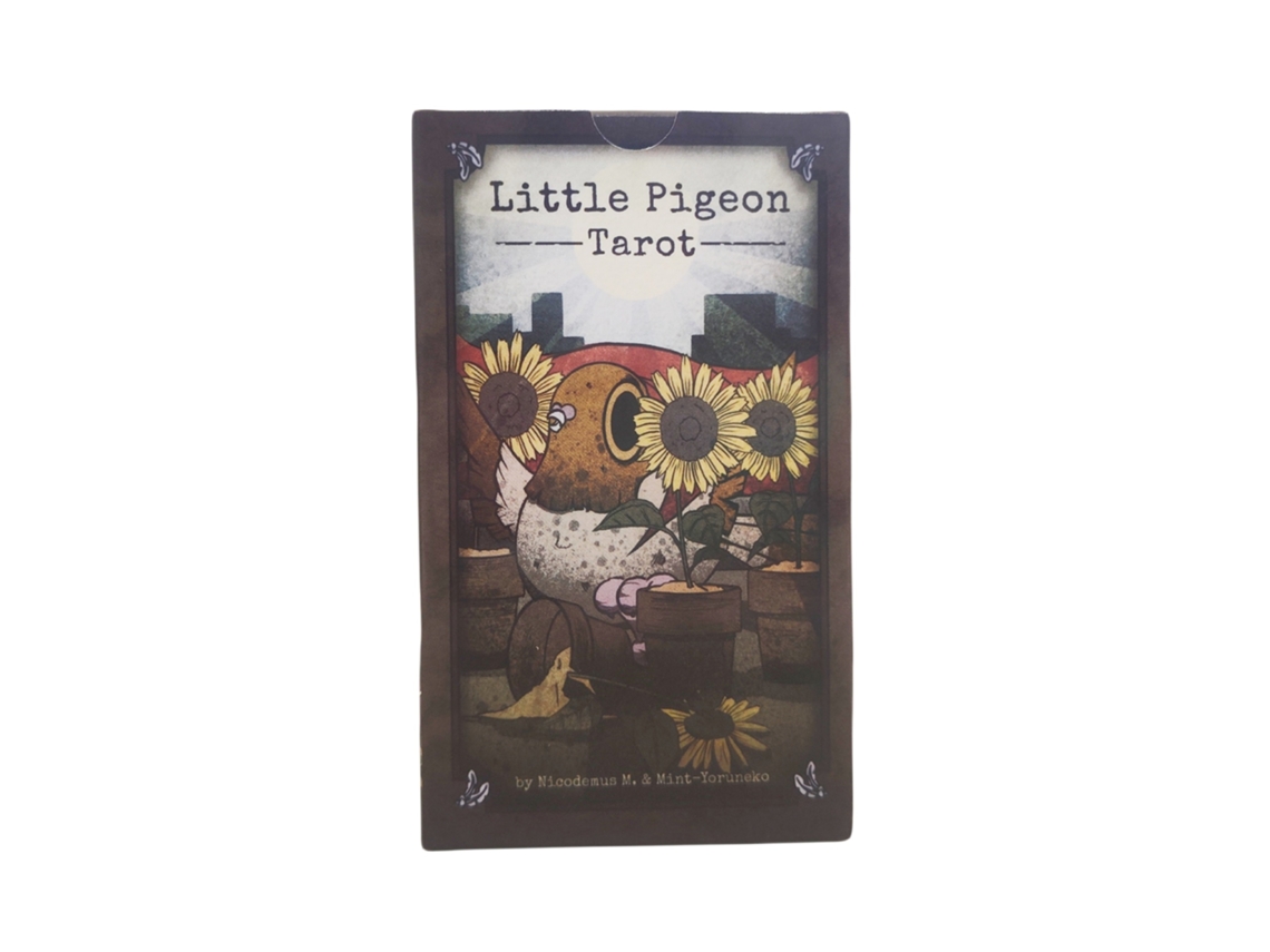 O Baralho De Tarô Little Pigeon, De 12x7cm, Vem Com Um Manual De Instruções Impresso E 80 Cartas.