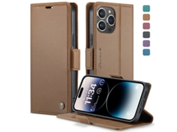 Capa Protetora Flip Para Celular Em Couro, Nova, Com Aba.marrom - Samsung S26