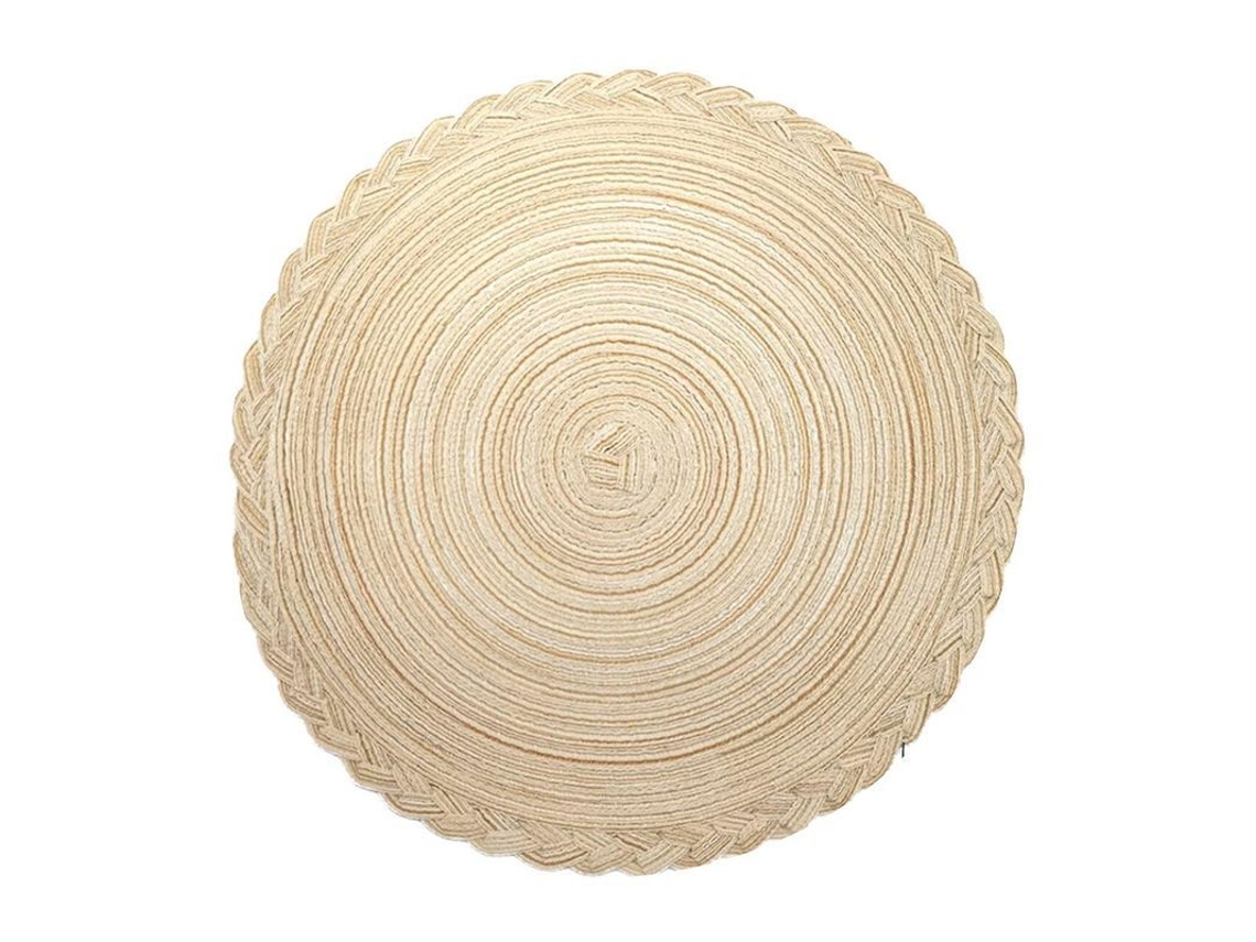 2026 mantel Redondo de Tela Trenzada Resistente Ao Calor Antideslizante para Mesa de Cozinha e Sala de Estilo Japonês Decorativo