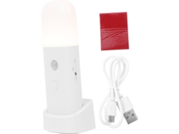 Luz Noturna Com Sensor De Movimento 1w 5 Níveis Brilho Ajustáveis