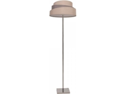 Candeeiro de Pé FABRILAMP Colonia (Castanho - E27 - 60 W - Metal)