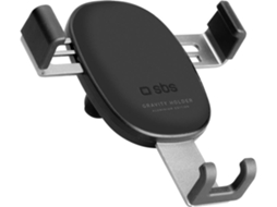Suporte automóvel SBS Gravity Preto (Outlet Caixa Aberta)