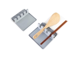 Suporte Para Utensílios De Silicone Para Cozinha, 2 Peças Resistente Ao Calor Até 230 °c, Seguro Para Alimentos
