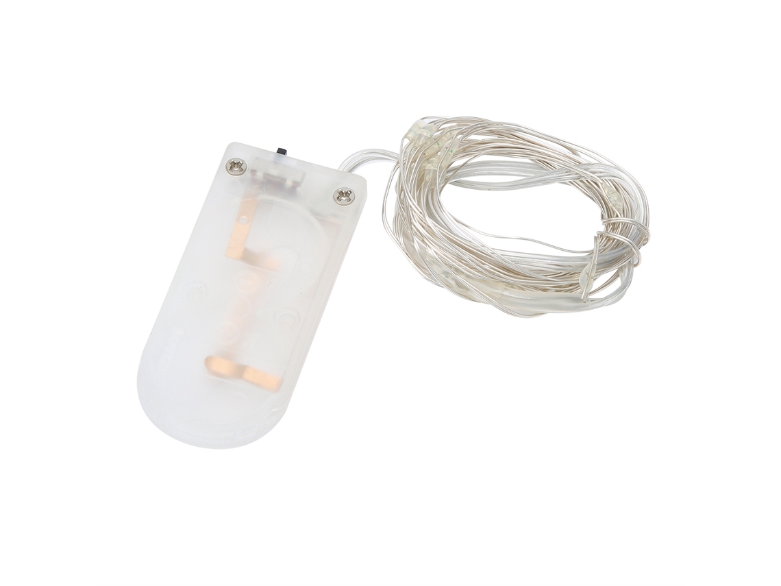 Luzes de Fio de Cobre Led Multicolor Ip65 para Festas e Casa