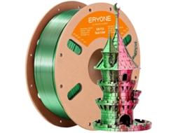 Filamento De Impressão 3d, Série De Duas Cores, Alta Qualidade, Vermelho Verde 3kg