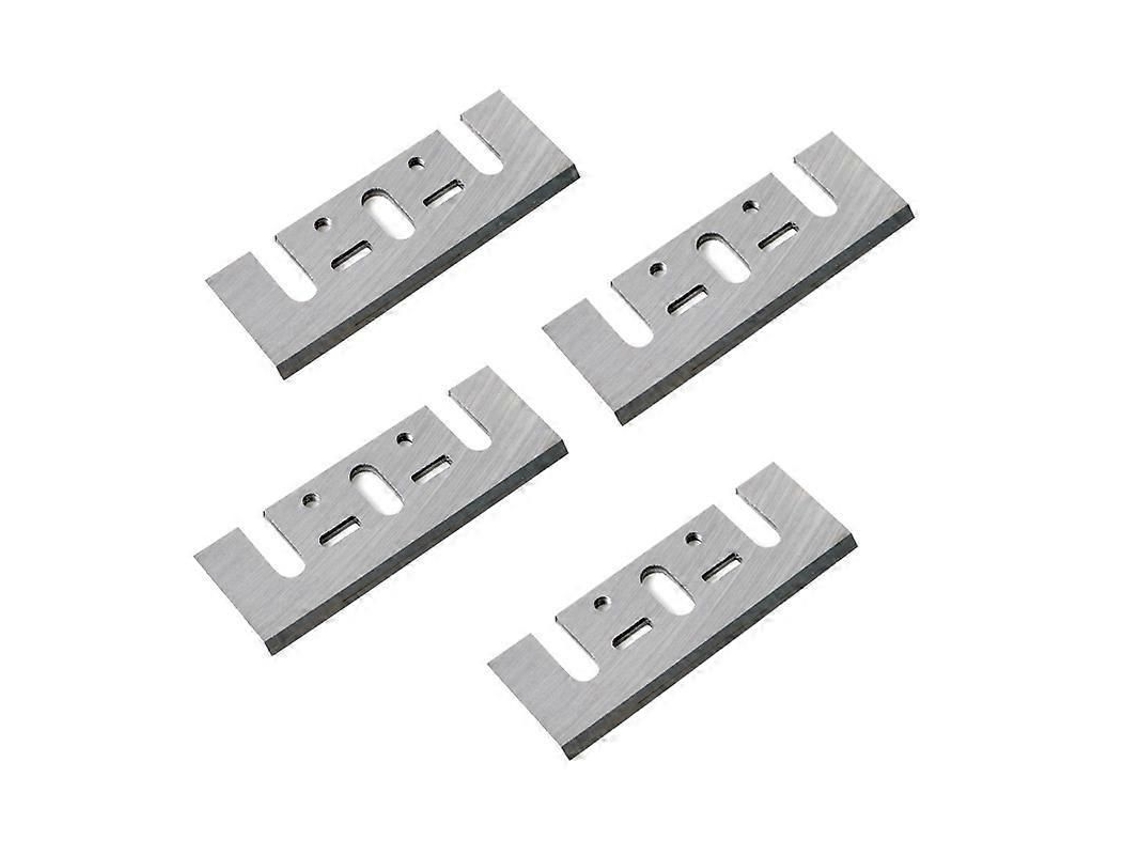 4 Lâminas De Plaina Elétrica De 3-1/4 Polegadas Em Aço Hss, Compatíveis Com Hitachi, Ryobi E Makita 1900b.