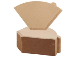 Lurelia Filtros De Café, Não Branqueados, Cónicos, 200 Filtros