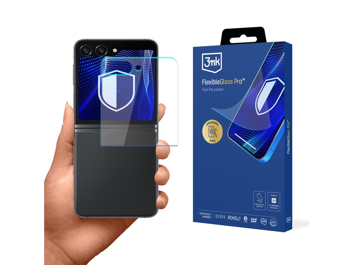 Pelicula de Vidro 3MK Samsung Galaxy Z Flip 6 / 7 FE