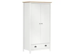 Roupeiro VIDAXL Branco Madeira (89x50x170 cm)