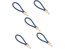 Cabilock Conjunto De 5-puxadores Rústicos Para Portas Armário, Puxadores De Couro Para Gavetas E Armários Estilo Fazenda