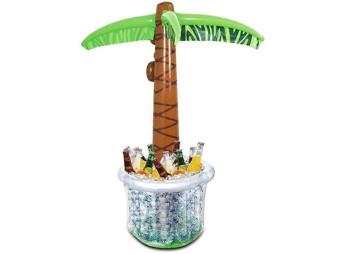 Cooler Inflável Em Formato De Palmeira De 60 Polegadas, Decoração Para Festa Na Praia, Artigos Para Festa Na Piscina E Na Praia.