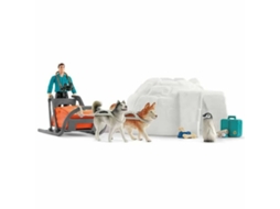 Figuras de Brincar SCHLEICH Conjunto Animais Selvagens  Antarctic Expedition (Idade Mínima Recomendada: 3 anos)