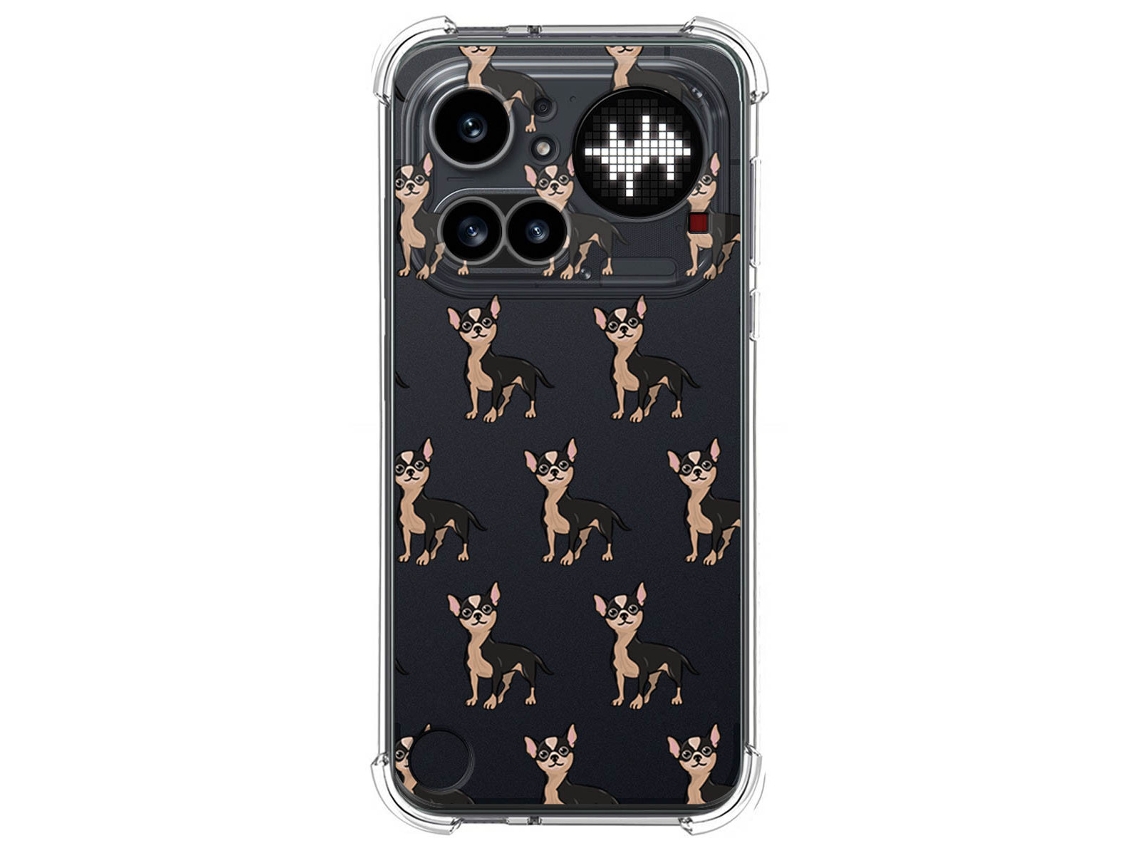 Capa Tumundosmartphone De Silicone À Prova De Choque Para Nothing Phone 4a Pro 5g Com Estampa De Cachorro 11 Desenhos